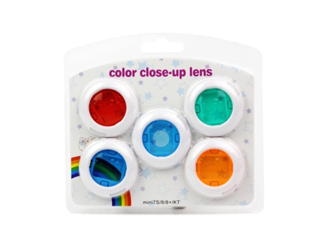 Filtro SLOWMOOSE para Polaroid Fujifilm Instax Mini 9 8 8 7S Kt (5 Piezas)