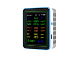 Detector De Calidad Del Aire Wifi 12 En 1 Co2 Pm2.5 Temp Humedad