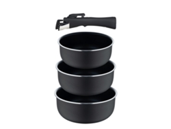 Juego de utensilios de cocina Bergner Click&cook para inducción