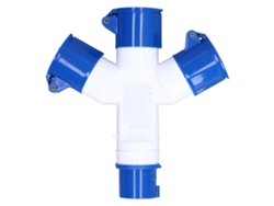 2026-as-conector Eléctrico Industrial Impermeable 3 Vías 16a Tomacorriente Interior Exterior Hr‑1013