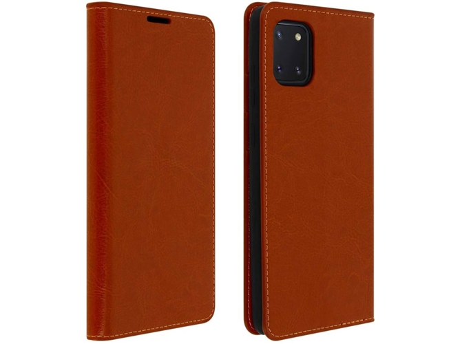 Funda Samsung Galaxy Note 10 Lite AVIZAR Piel Marrón