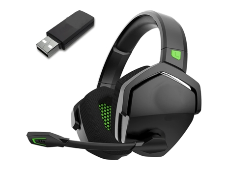 Auriculares para juegos para Ps5 Ps4 Pc Auriculares con ruido sobre juegos con micrófono 2 4Ghz Modo con cable de latencia ultrabaja para Xbox One ...