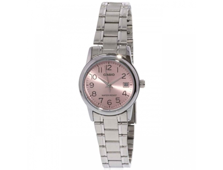 Reloj CASIO Mujer (Metal - Plateado)