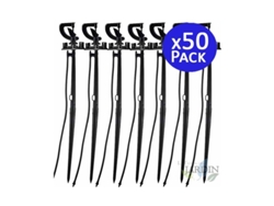 Microaspersor de Riego Bailarina Invertida 360º Con Estaca de 40 Cm Pack 50 SUINGA