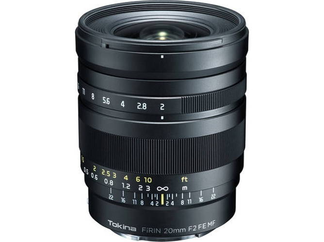 Objetivo TOKINA FiRIN 20mm F/2.0 FE MF (Negro - Encaje: Sony E - Apertura: f/2 - f/22)