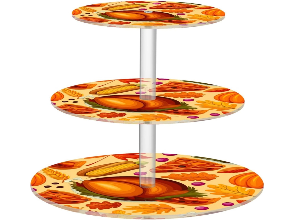 Soporte Acrílico De 3 Niveles Para Cupcakes Y Pasteles: Perfecto Baby Showe