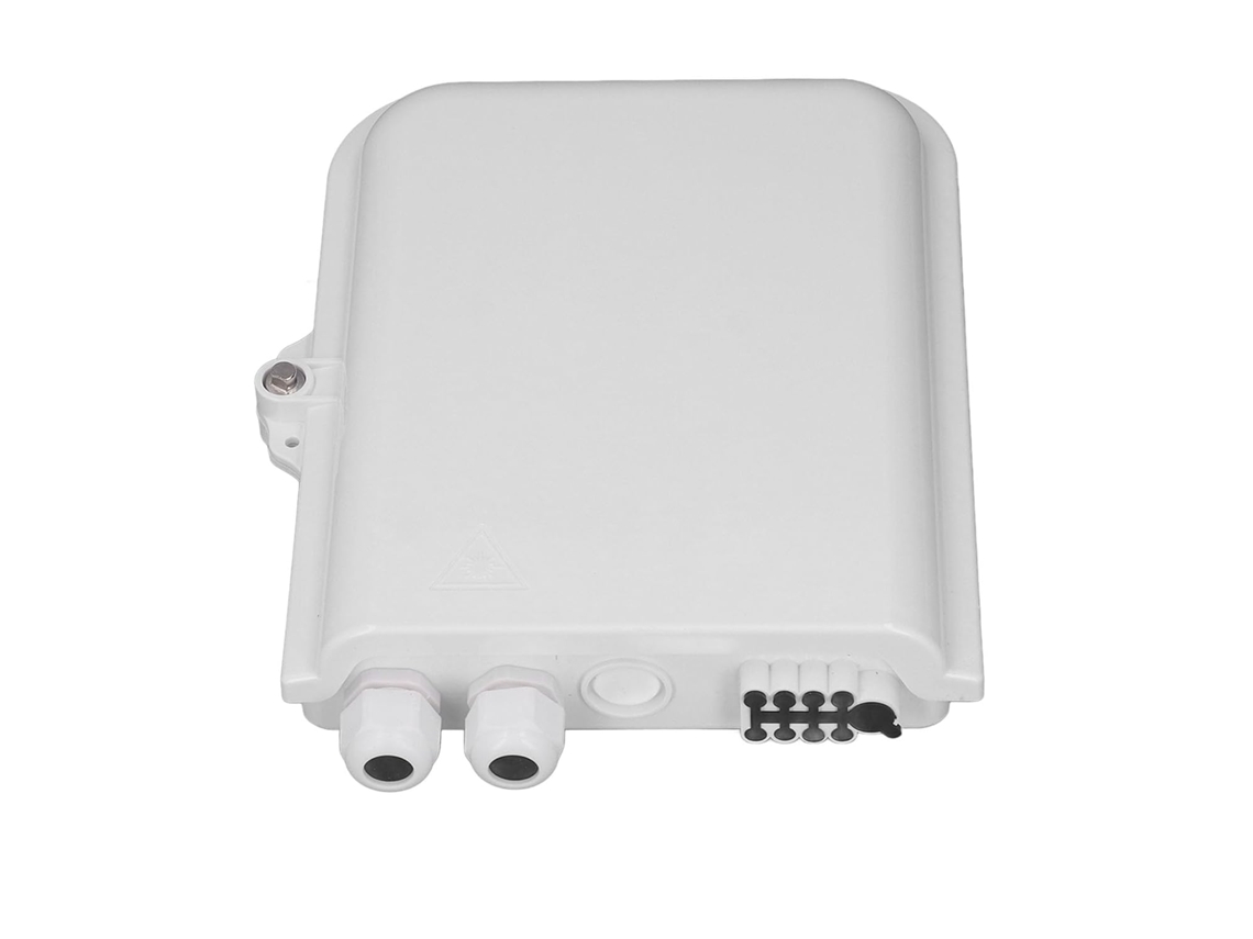 Caja De Distribución De Fibra Óptica Impermeable Para Montaje En Pared, Apta Para Uso Interior Y Exterior.