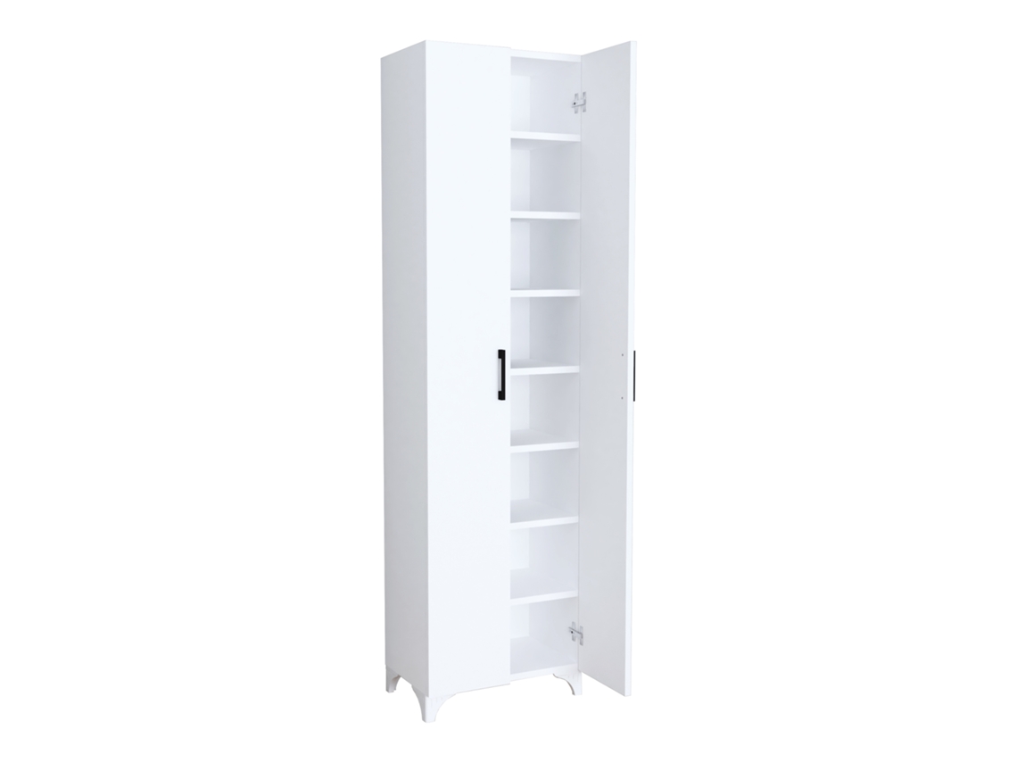 Aparador Strömsund Puertas Casa [EN.CASA] Tableros de Partículas Blanco (178x49x32cm)