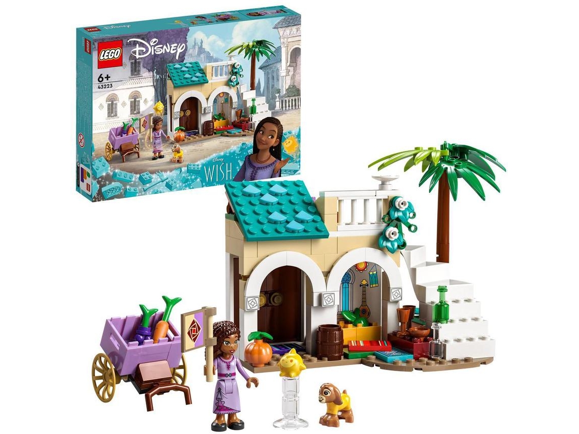 LEGO Disney: Asha na Cidade das Rosas – set de construção Wish colecionável (154 peças)