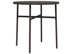 Maison Exclusive - Mesita De Centro De Ratán Sintético Marrón 45 Cm