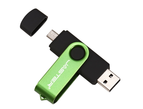Pen USB SLOWMOOSE para Smartphone y PC Android (Verde - 64GB)