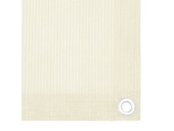Maison Exclusive - Toldo Para Balcón Hdpe Crema 120x500 Cm