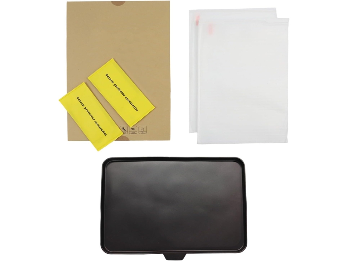 Juego De 2 Protectores De Pantalla De Vidrio Templado, Silicona, Pantallas Tm7, Transparentes E Ideales Para Cocinas.