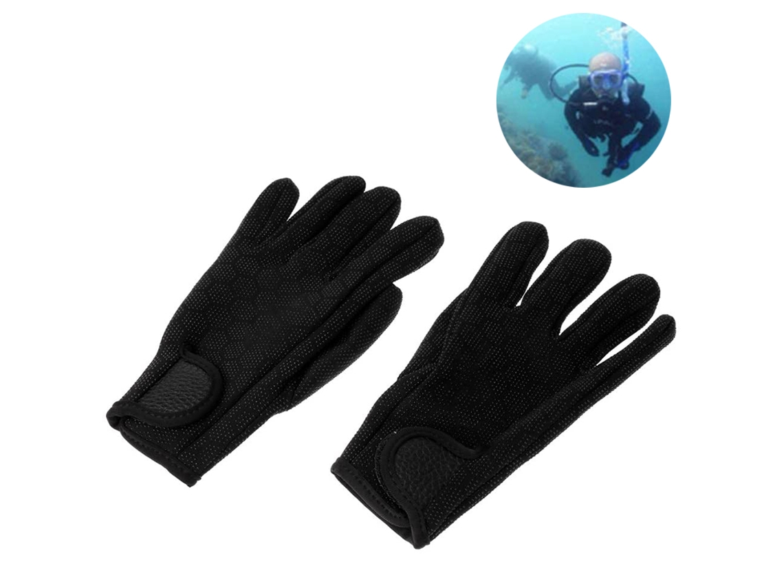 MEOIRUERY Guantes de Buceo en Neopreno 1,5mm con Recubrimiento Antideslizante para Hombres y Mujeres - Guantes para Buceo, Snorkeling, Paddle, Surf, Piragüismo,