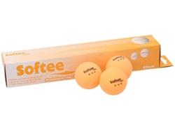 Bola de Ping-Pong SOFTEE Table Tenis 40 Mm (Naranja - 6 Bolas)