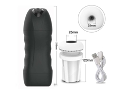 Masturbador De Vibracin Masculino Automtico, Taza De Masturbacin De Mquina De Succin De Mamada (negro) Bestvite
