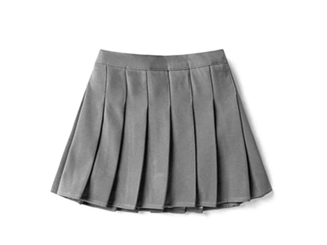 2026-falda Corta Plisada De Tenis Para Niñas Con Cintura Alta Y Cremallera, Talla 170cm (15-16 Años)