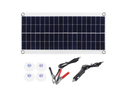 Kit De Cargador De Panel Solar De 10w Para Coche, Barco, Portátil Y Autocaravanas Con Protección De Seguridad
