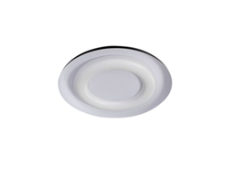Lámpara de techo LED Jara Blanco Negro 36w 2120lm 3000ºk Cristalrecord