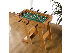 Mesa de futbolín plegable, dimensiones 69 x 37 x 70 cm, incluye 2 pelotas y 6 asas.