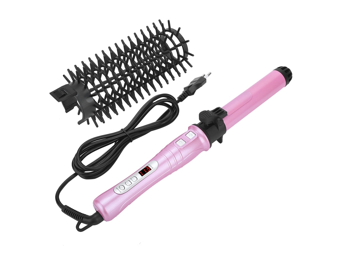 Rizador De Pelo Automático Cerámico Para Peinados Rápidos Varilla Rizadora De Pelo (rosa)
