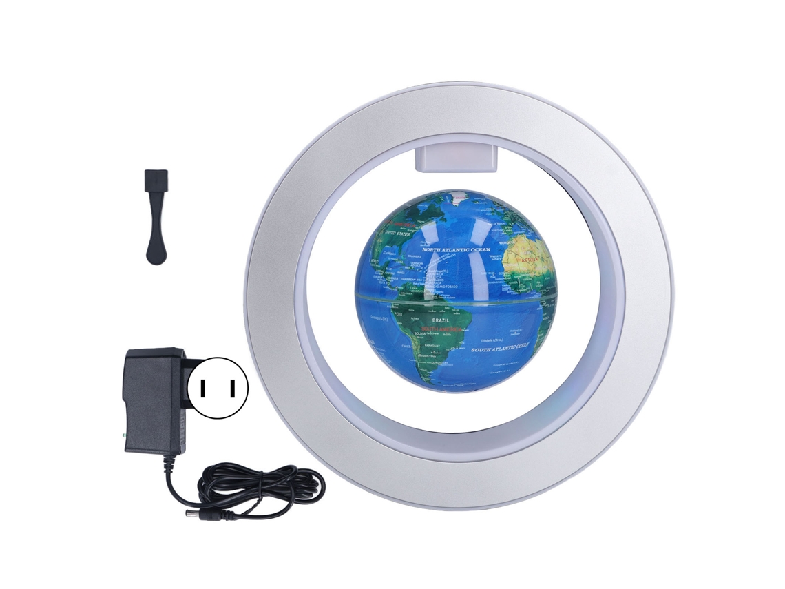 Rebe-globo Luminosa Magnética Flutuante 100-240V Decoração para Casa Presente de Aniversário Plugue Americano