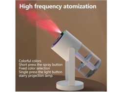 Proyector de estrellas para dormitorio con USB, temporizador, apagado automático y luces de colores para oficina o coche, color rosa Bestvite