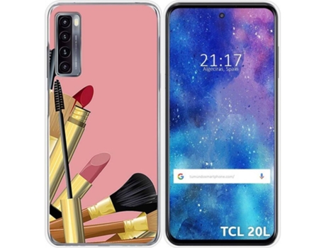 Carcasa TCL 20L / 20L+ TUMUNDOSMARTPHONE Brochas Multicolor