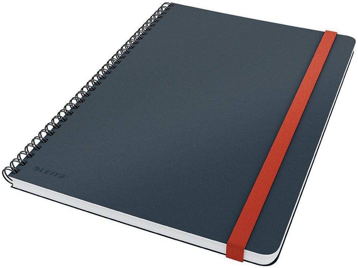 Cuaderno LEITZ 645204 Gris (B5 - Pautado - 80 Hojas)