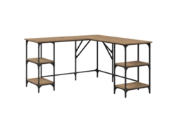 Mesa | Escritorio secreter, Roble artesanal, 139 x 139 x 75 cm, Madera procesada