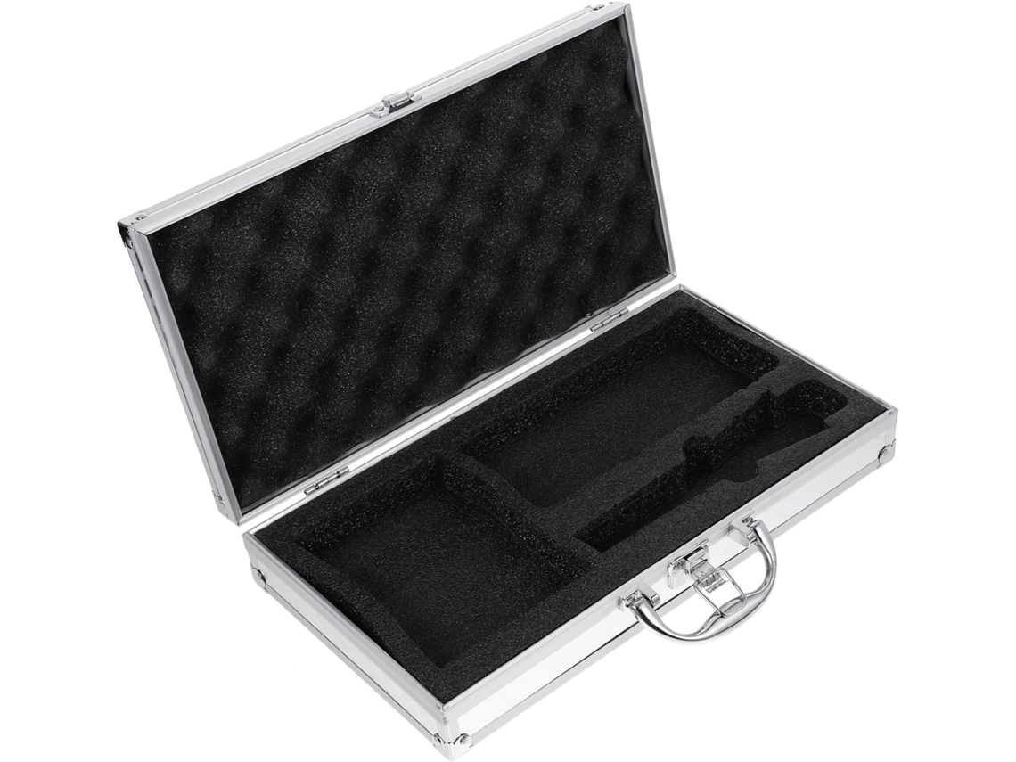 Maletín De Herramientas Aluminio Resistente Caja Estuche Rígido Organizadora