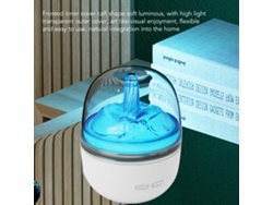 Humidificador Aromático Ultrasónico De 260 Ml Con Luz De Color Para Yoga Y Sueño (blanco)