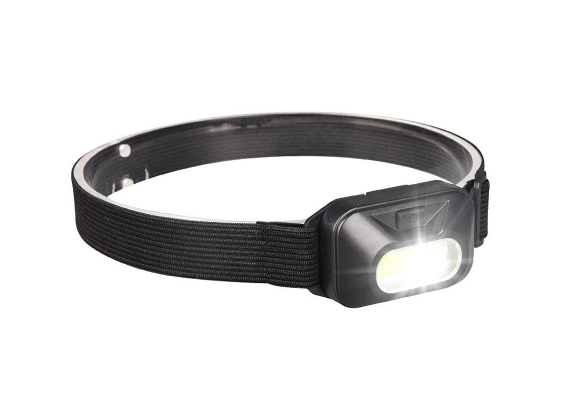 Linterna Frontal Led Cob De 140 Lúmenes Con 3 Modos Para Pesca, Acampada Y Mantenimiento.