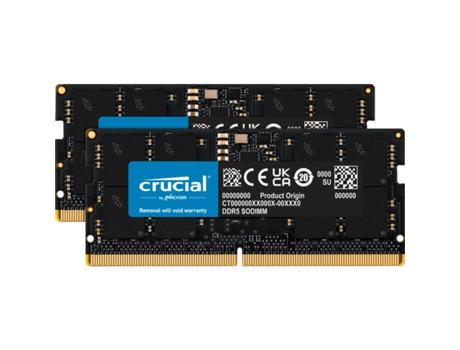 Memoria RAM CRUCIAL CT2K16G56C46S5 32 GB