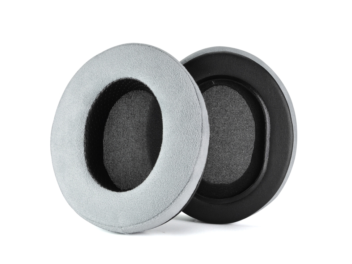 Set de 2 cojines de espuma viscoelástica gamuza para auriculares Logitech G Pro X
