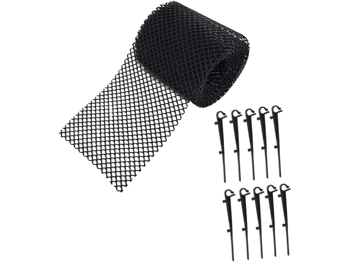 Protector De Canalones De Plástico Con Clavos Para Proteger Las Tuberías De Obstrucciones.