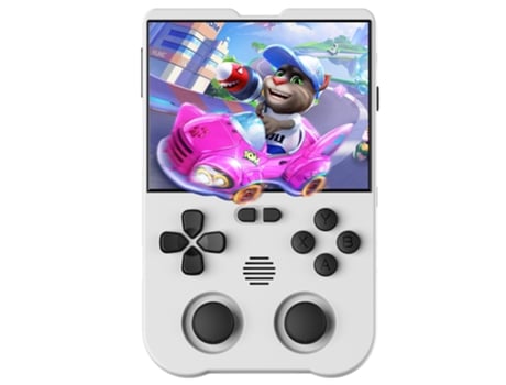 Consola de juegos portátil AMPOWN XU10 64GB Tarjeta TF Linux 10000 Juegos Blanco