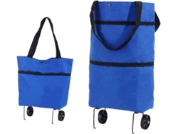 Carrito de compra plegable con ruedas, carrito de compra ligero con bolsa isotérmica. GOKOCO