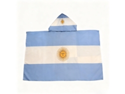 Set Accesorios Hincha Fútbolcapa Bandera Argentina Talla Única (3×5 Pies), Artículos De Animación Deportiva