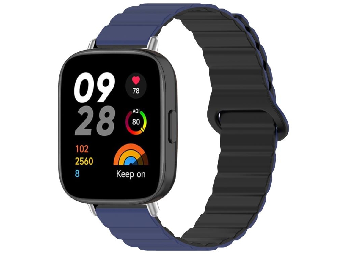 Correa magnética de silicona para Redmi Watch 3 - Brillante