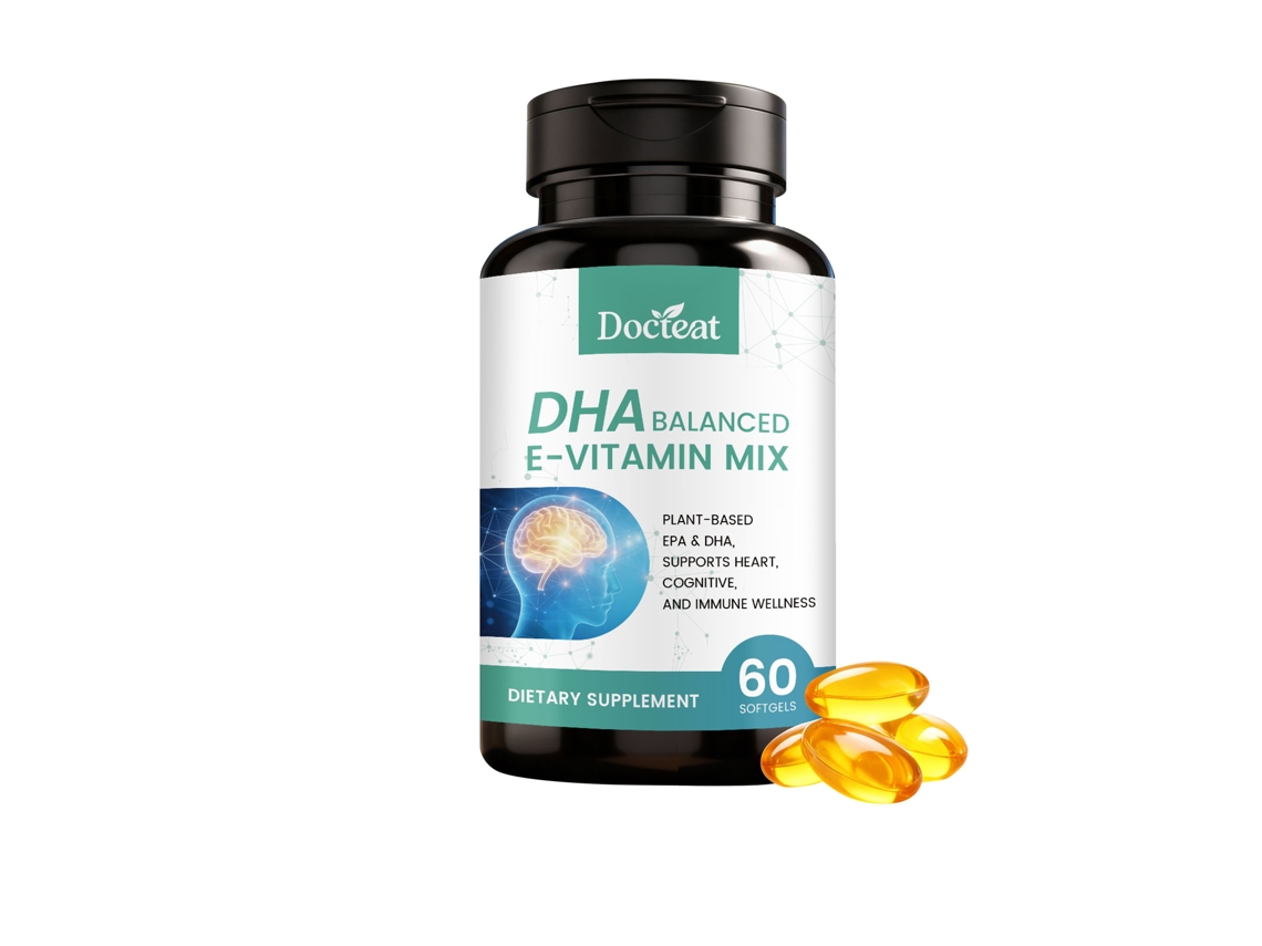 Cápsulas blandas dietéticas Youyi con DHA y vitamina E