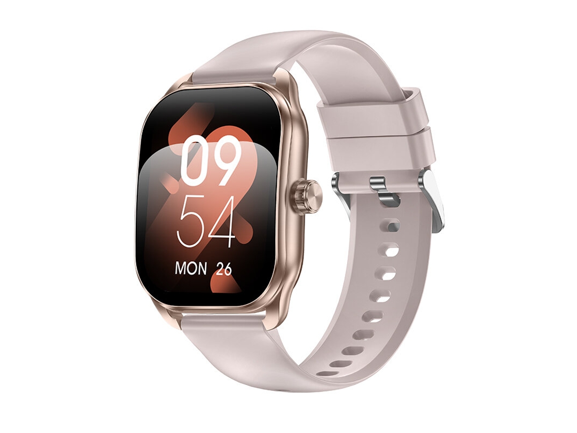 Reloj inteligente plateado JX629 con pantalla curva 3D de 2,01 pulgadas, Bluetooth, llamadas, modos multideportivos, resistencia al agua IP68 Mdug
