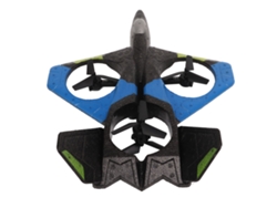 Drone Rc Avión Con Luces Y Cámara Hd Para Fotografía Aérea Juguete Regalo Niños Azul 1 Batería