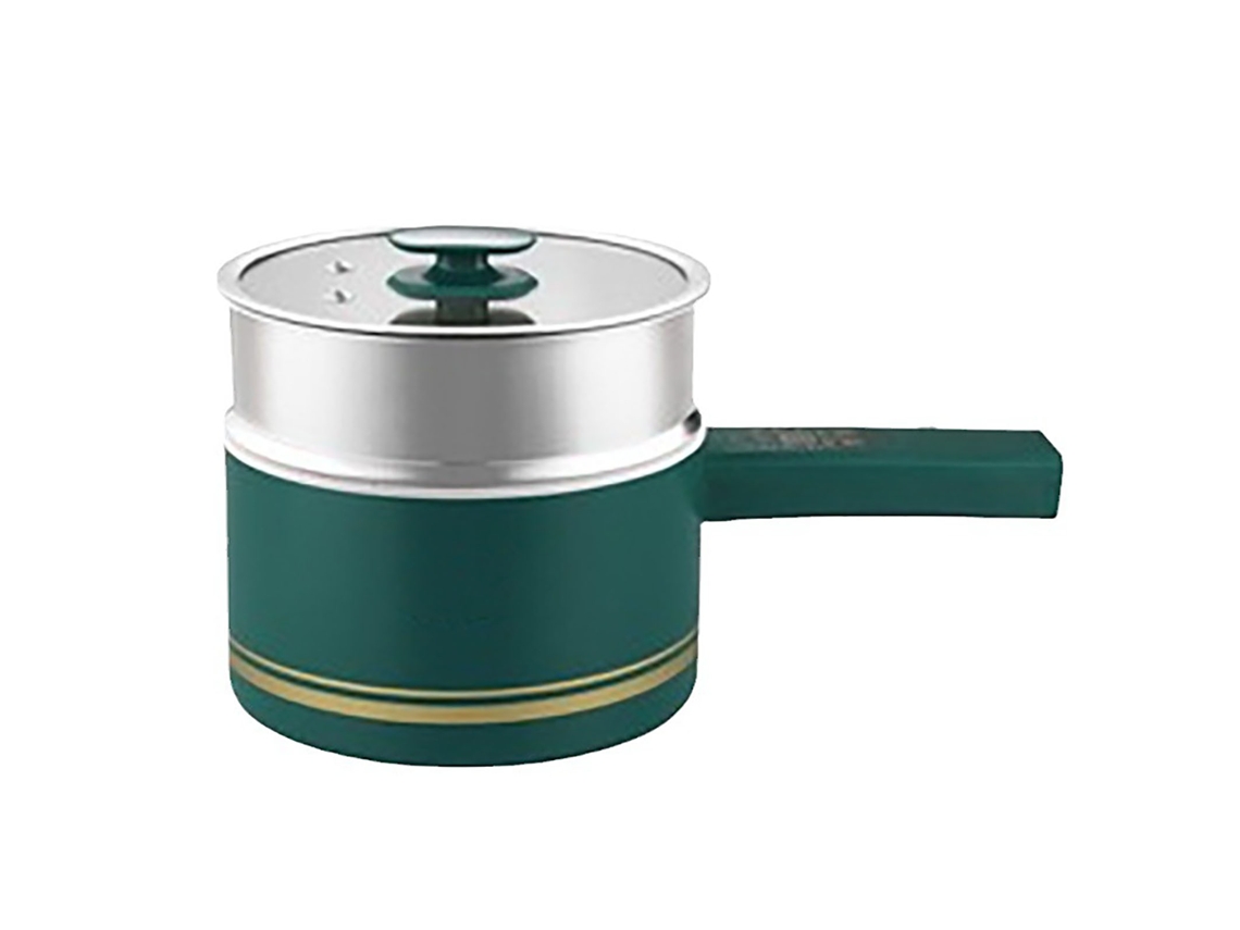 Mini Panela Elétrica Multifuncional Com Isolamento Automático Para Fondue, Fritura E Cozimento