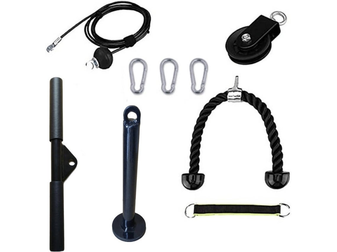 Kit De Levantamento De Peso Jstz-001-b Preto*