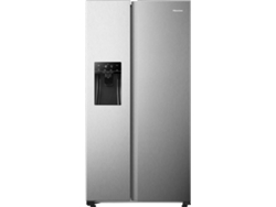 Frigorífico Americano HISENSE INOX RS650N4AC2 (No Frost - 178 cm - 489 L - Inox)