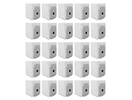 25pcs sacos de vácuo para irobot roomba i7, i7+, i7plus, i8, i3, i4 series