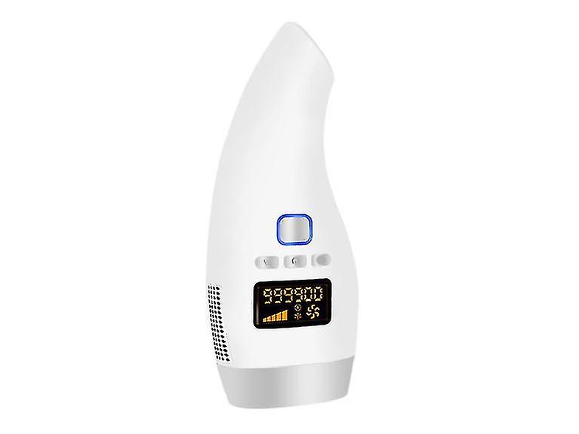 Depiladora IPL pulsada de 990.000 destellos, para cuerpo y rostro Yizhood (Plata)