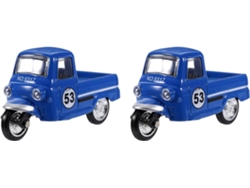 2x Triciclo Vintage Modelo Coche Adorno Estatua De Oficina-c
