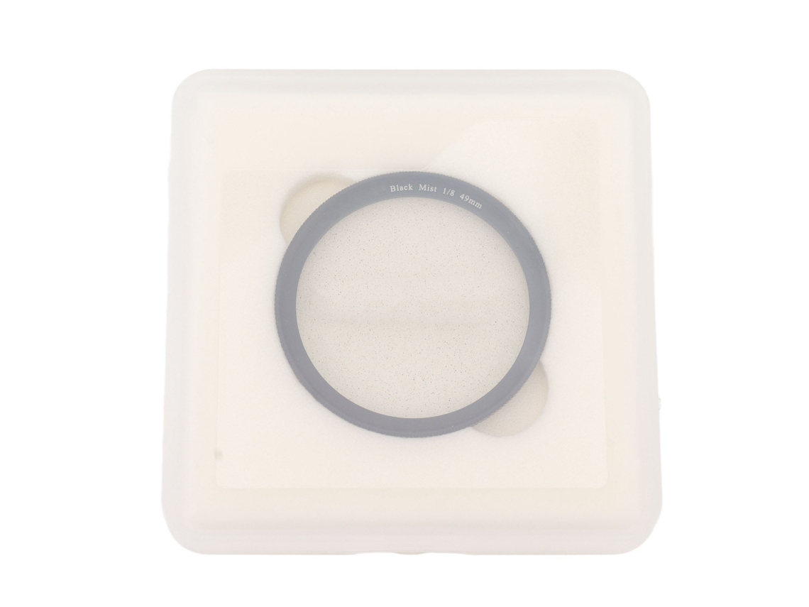 Filtro Suave Para Cámara Black Mist 1/8, Efecto Cinemático Onírico, Filtro De Difusión Negro Para Lentes